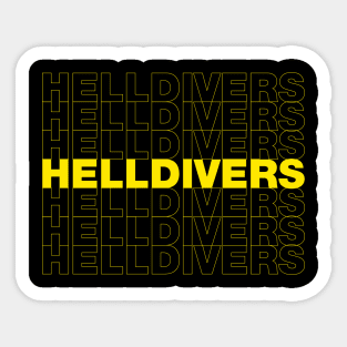 helldivers 2 Sticker